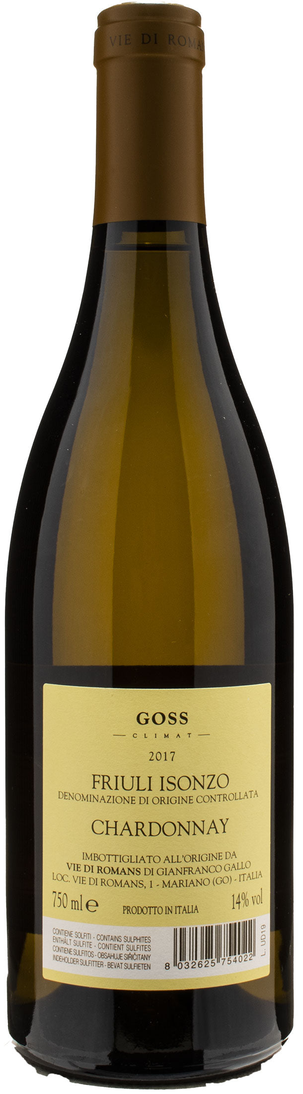 Vie di Romans Goss Climat Chardonnay 2017