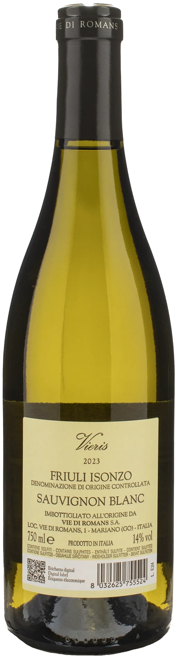 Vie di Romans Vieris Sauvignon Blanc 2023