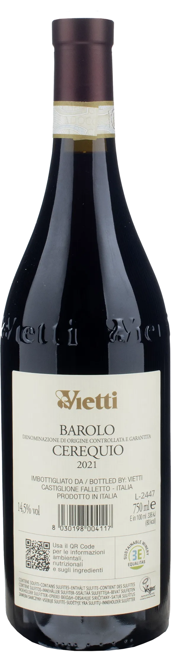 Vietti Barolo Cerequio 2021
