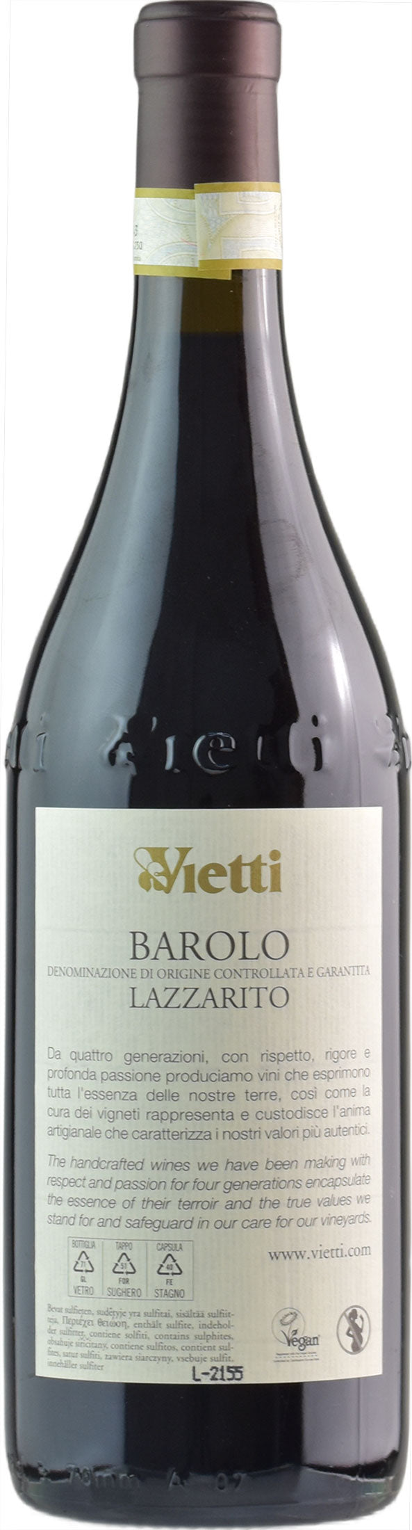 Vietti Barolo Lazzarito 2018