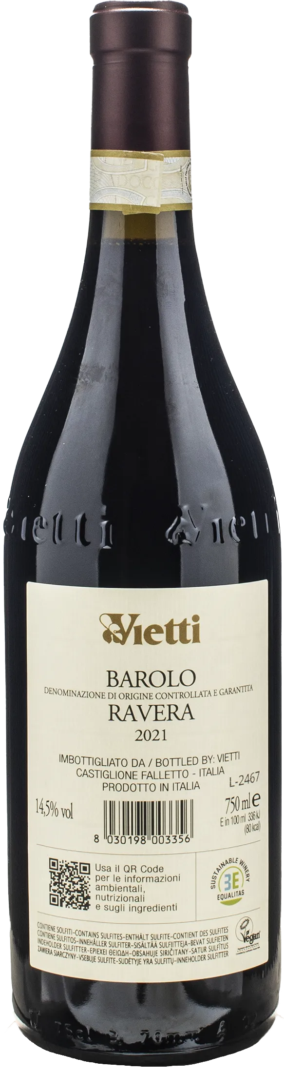 Vietti Barolo Ravera 2021