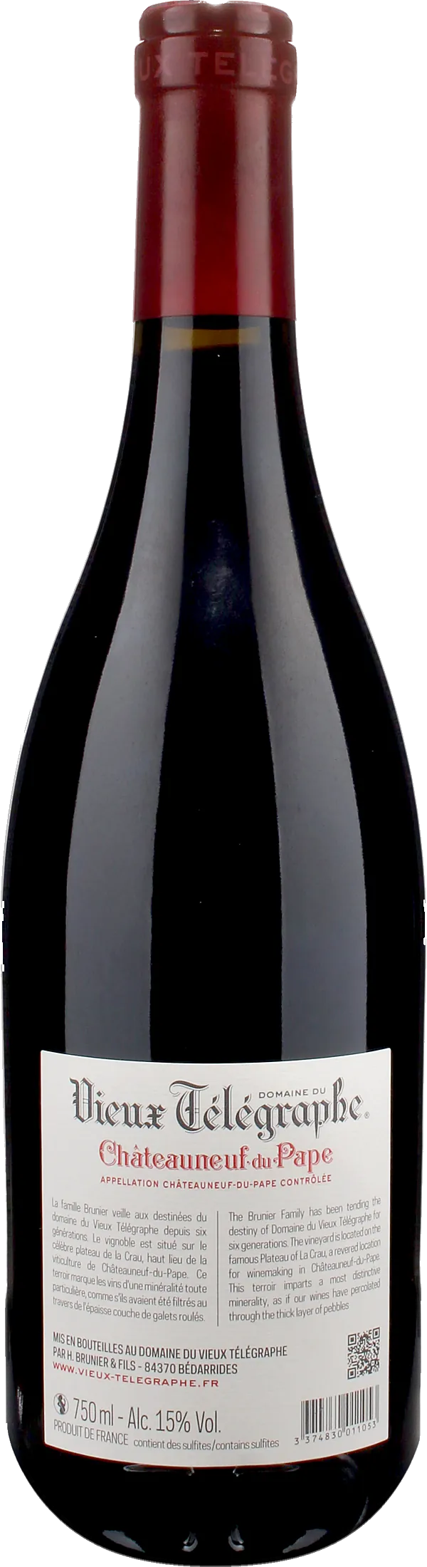 Vieux Telegraphe Chateauneuf du Pape Rouge La Crau 2023