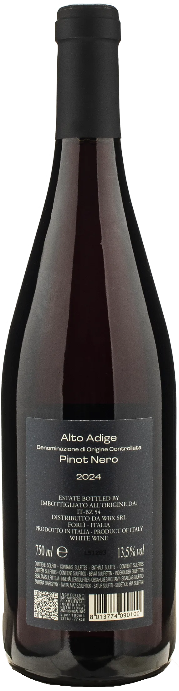 Vigne Alto Adige Pinot Nero 2024