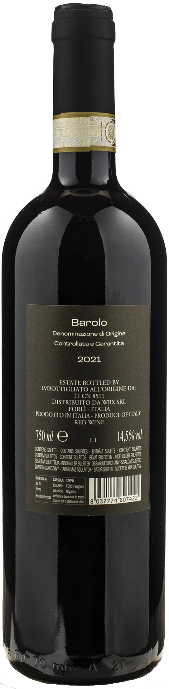 Vigne Piemontesi Barolo 2021