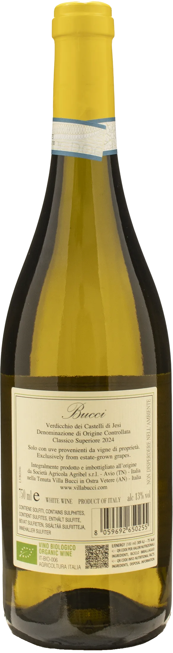 Villa Bucci Verdicchio dei Castelli di Jesi Classico Superiore 2024