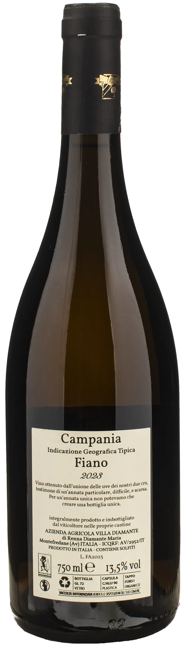 Villa Diamante Fiano Congregazione Clos d'Haut 2023