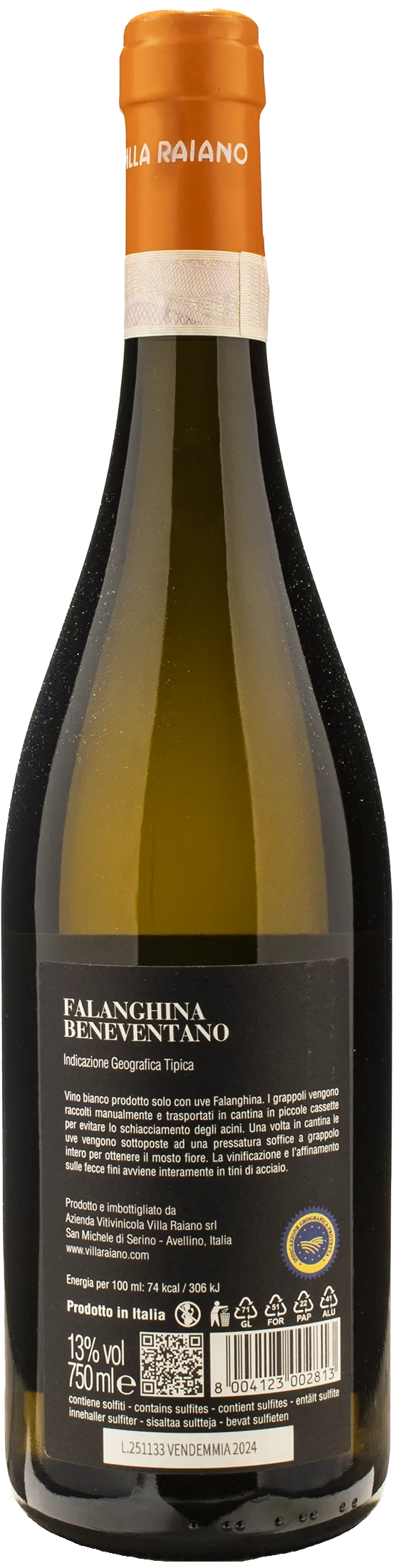 Villa Raiano Falanghina 2024