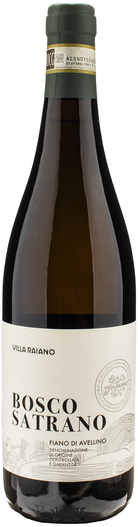 Villa Raiano Fiano di Avellino Bosco Satrano 2020