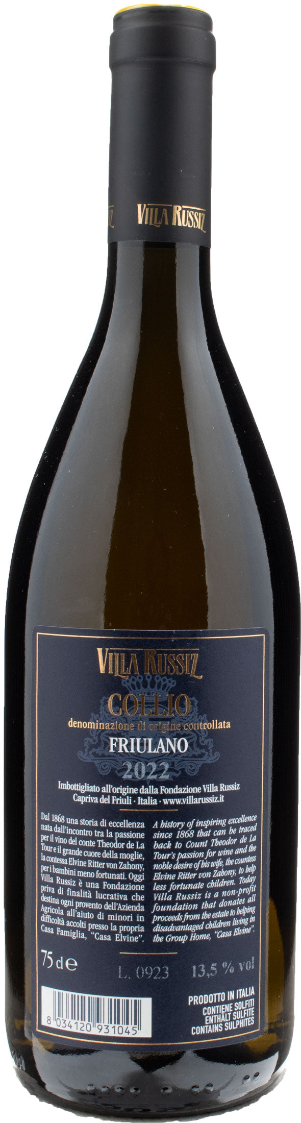 Villa Russiz Collio Friulano 2022