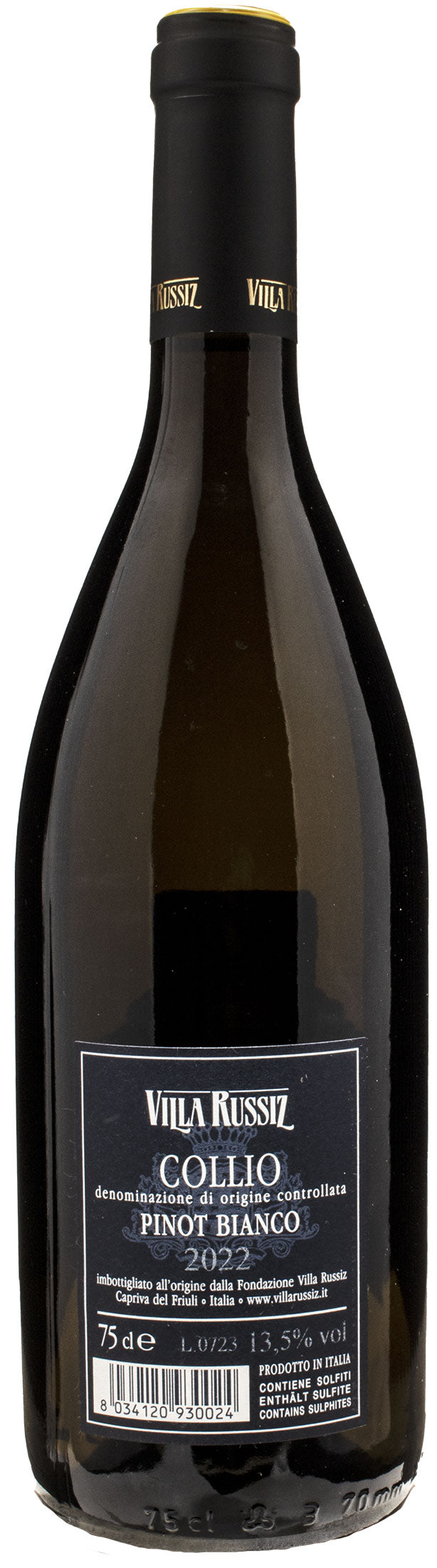 Villa Russiz Collio Pinot Bianco 2022