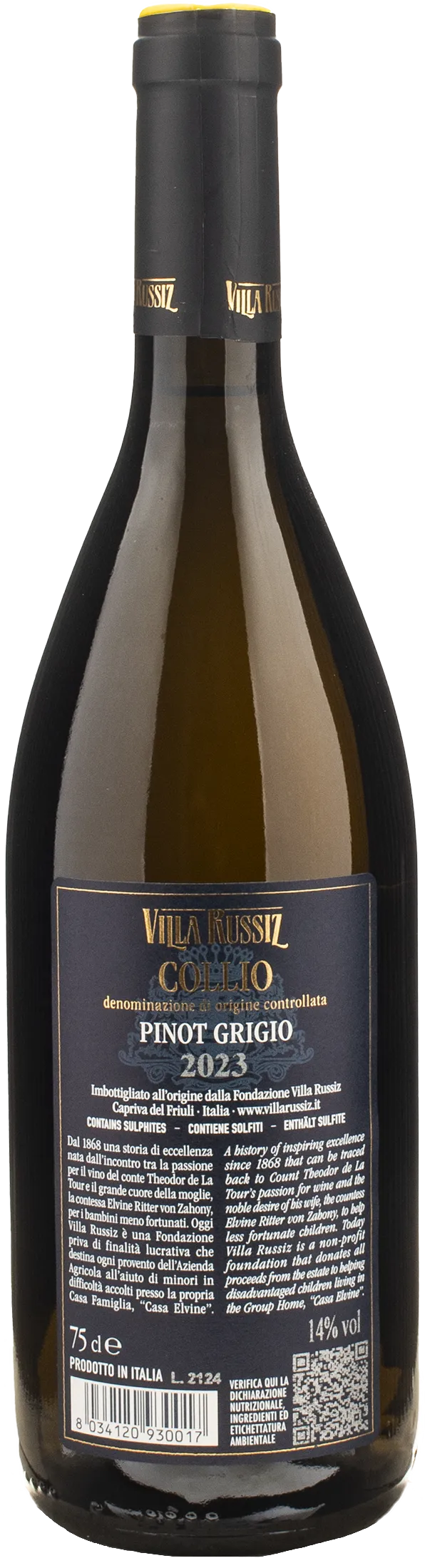 Villa Russiz Collio Pinot Grigio 2023