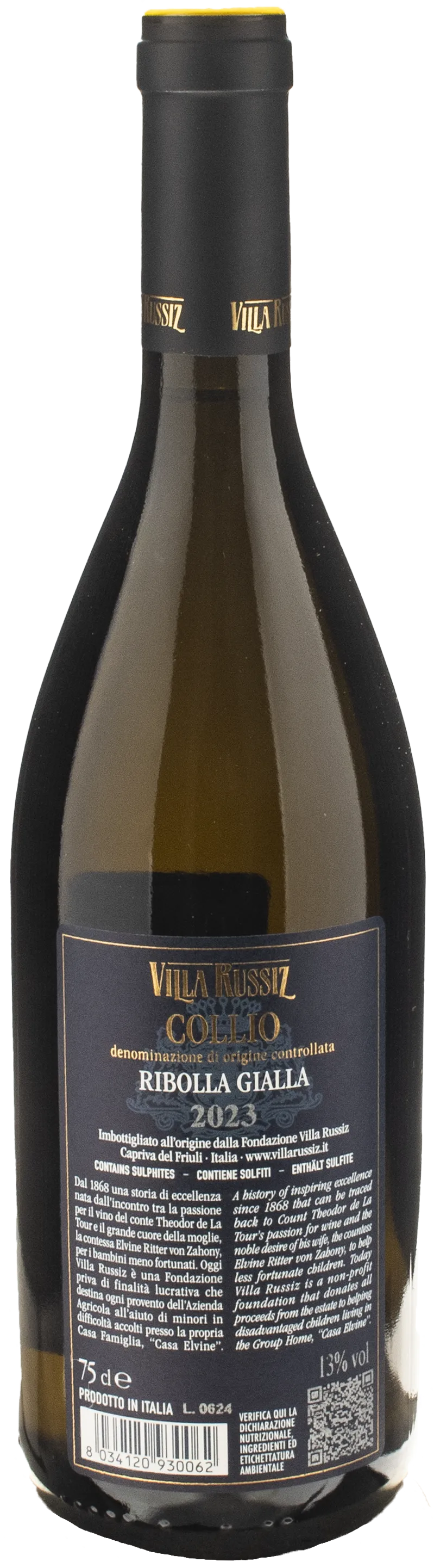 Villa Russiz Ribolla Gialla 2023