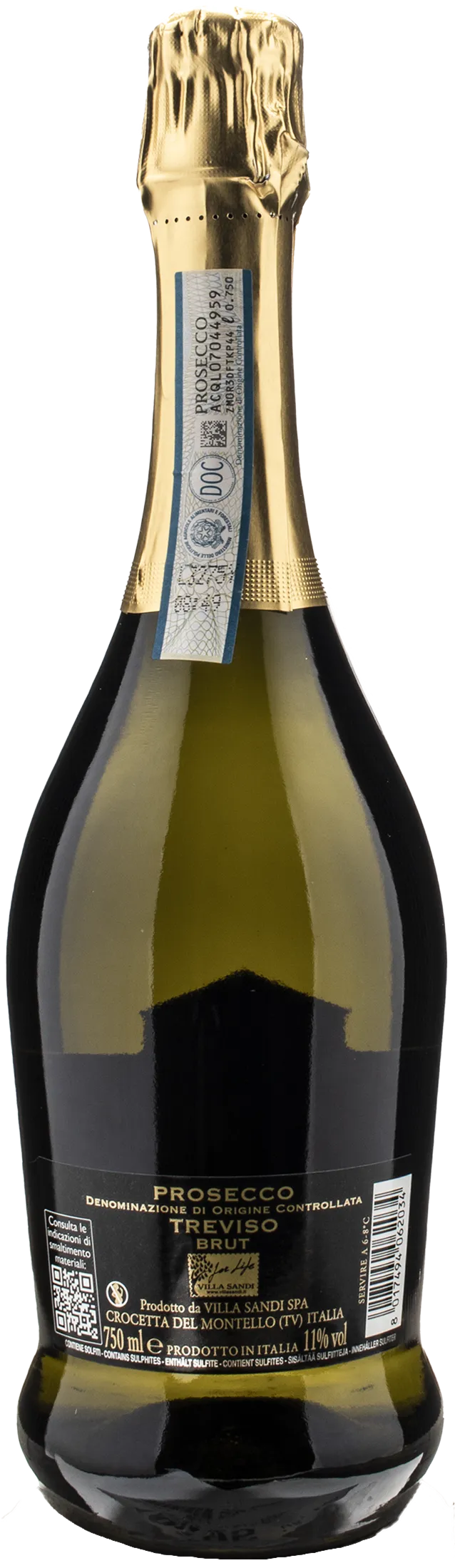 Villa Sandi Prosecco Treviso Il Fresco Brut