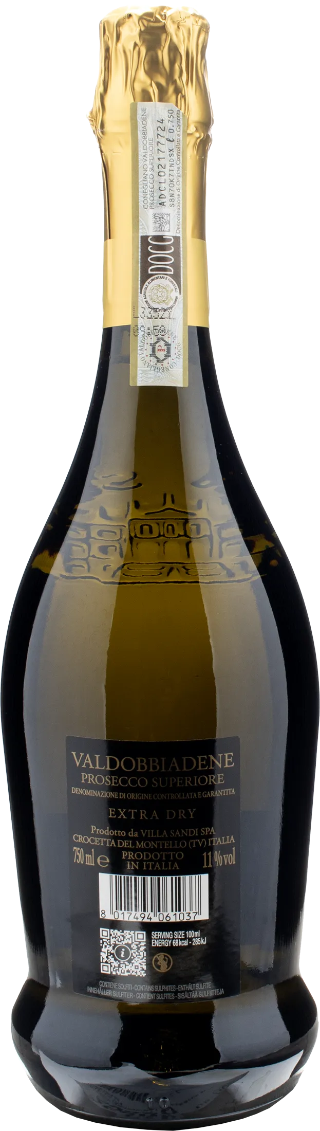 Villa Sandi Valdobbiadene Prosecco Superiore Extra Dry