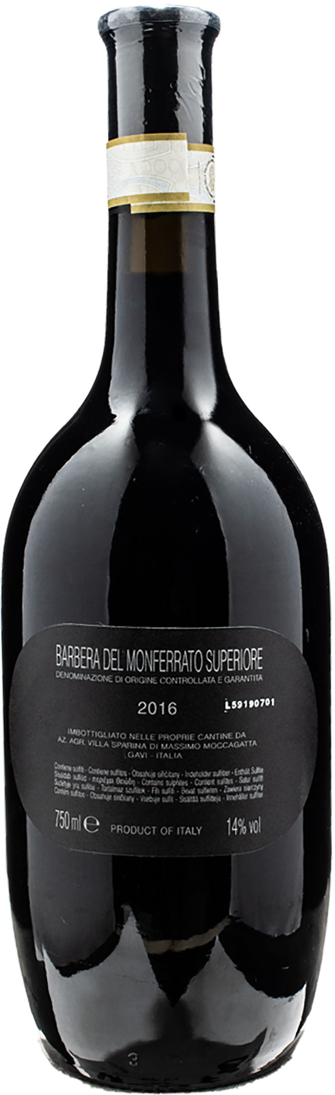 Villa Sparina Rivalta Superiore 2016