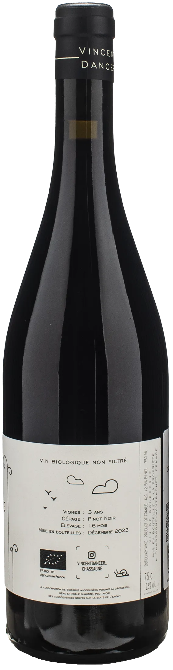 Vincent Dancer Bourgogne Rouge 2022