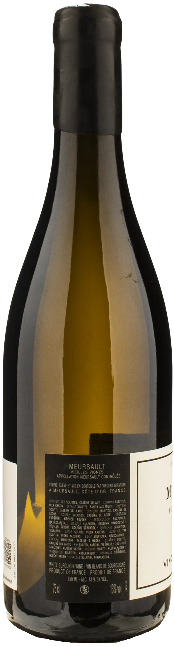 Vincent Girardin Meursault Vieilles Vignes 2022