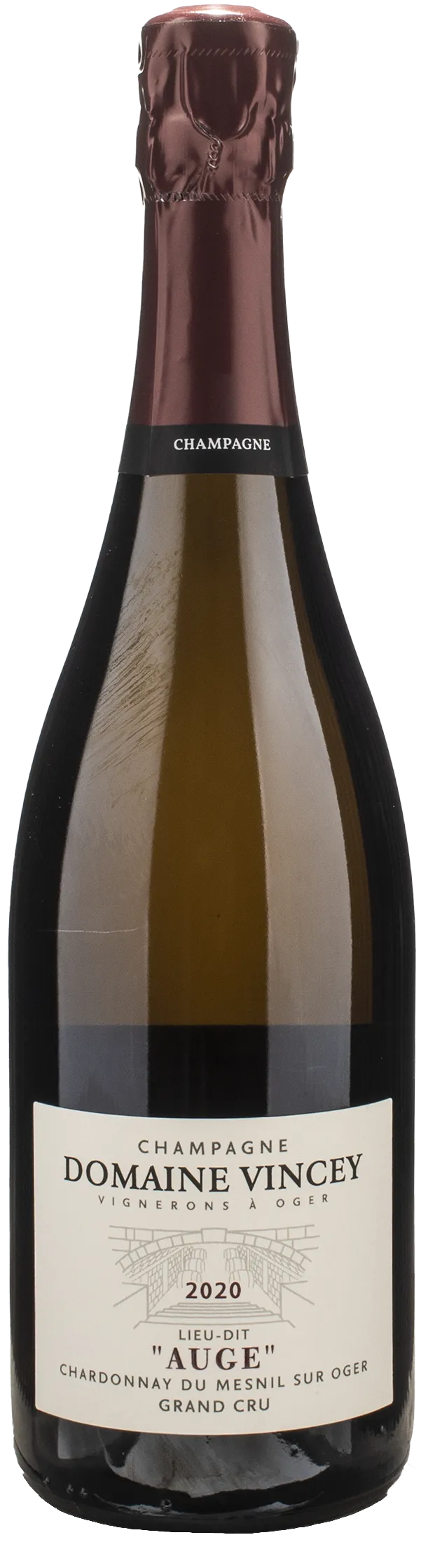 Vincey Champagne Grand Cru Auge Brut Nature 2020