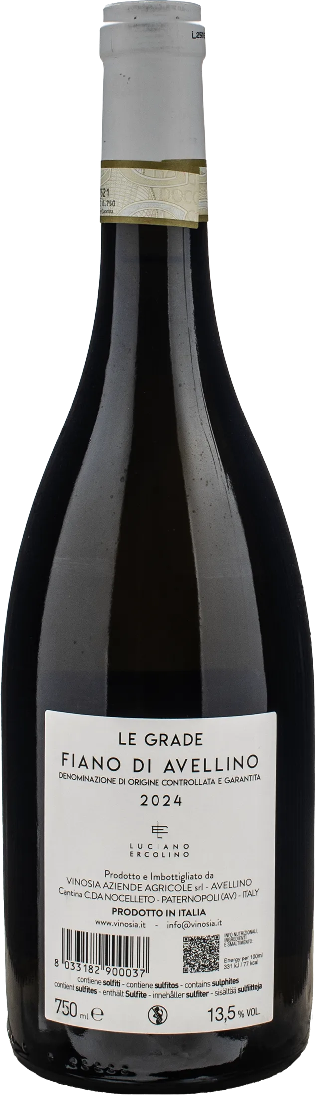 Vinosia Fiano di Avellino Le Grade 2024