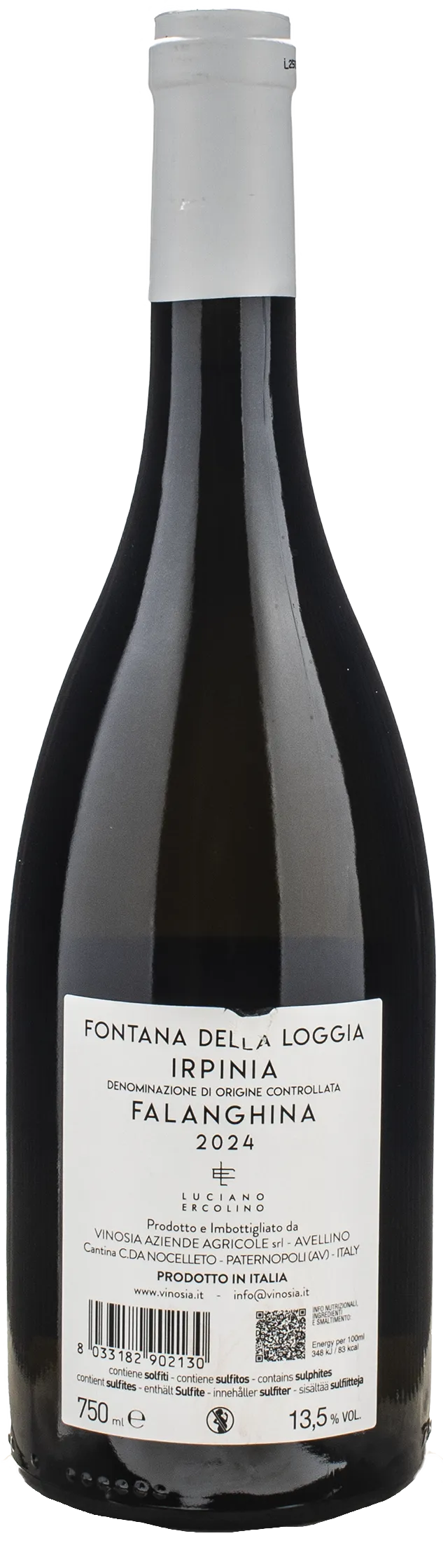 Vinosia Irpinia Falanghina Fontana della Loggia 2024