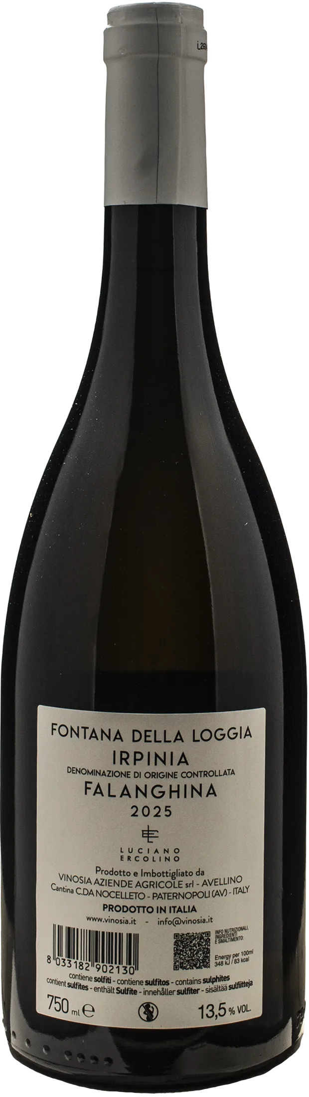 Vinosia Irpinia Falanghina Fontana della Loggia 2025