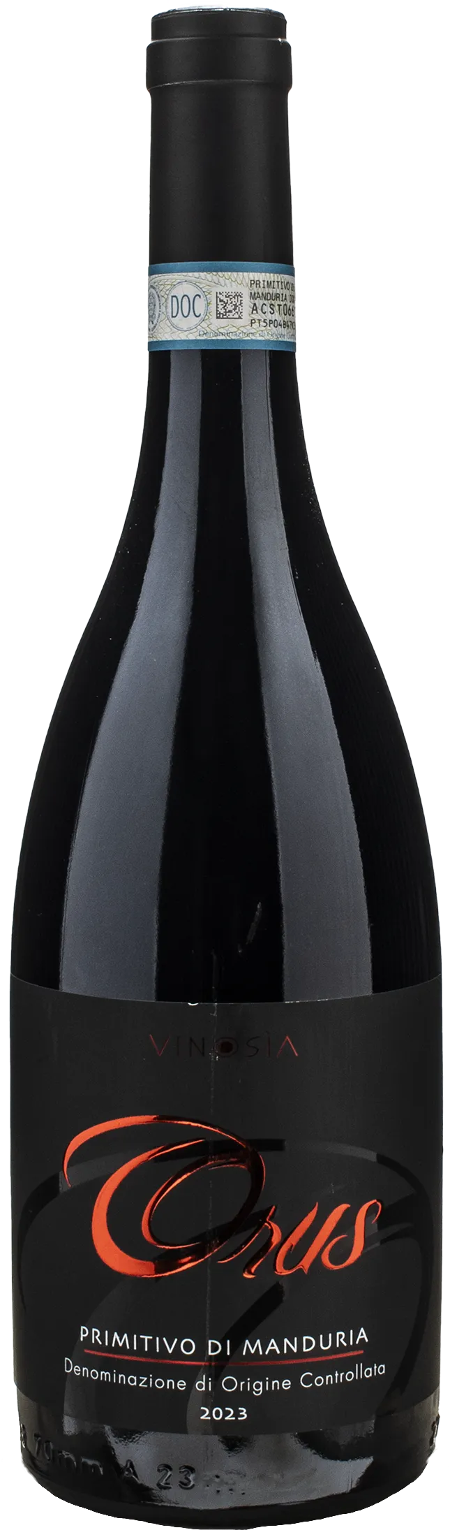 Vinosia Primitivo di Manduria Orus 2023