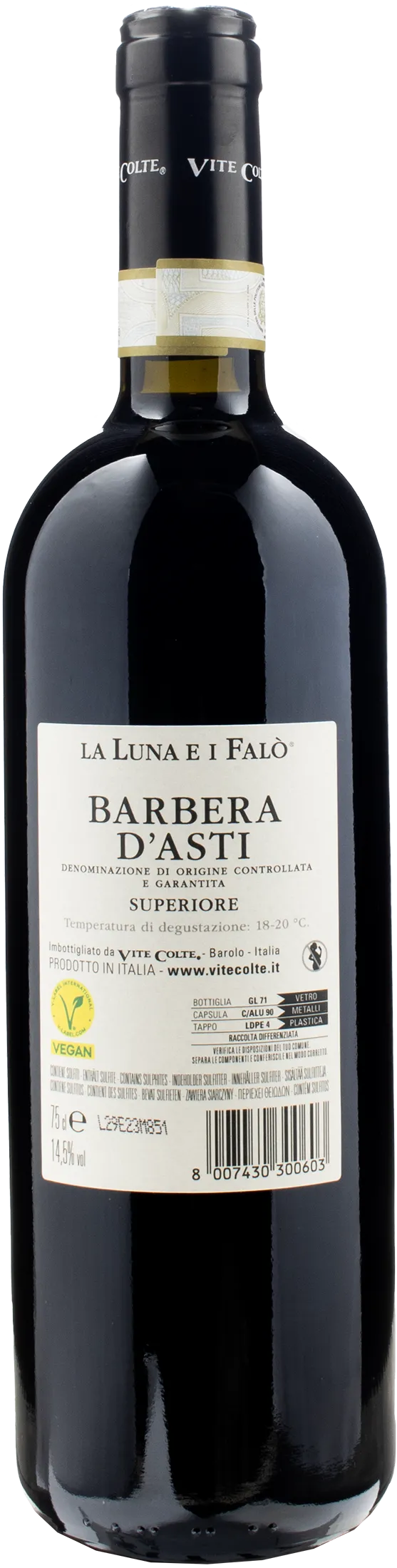 Vite Colte Barbera d'Asti Superiore La Luna e I Falò 2021