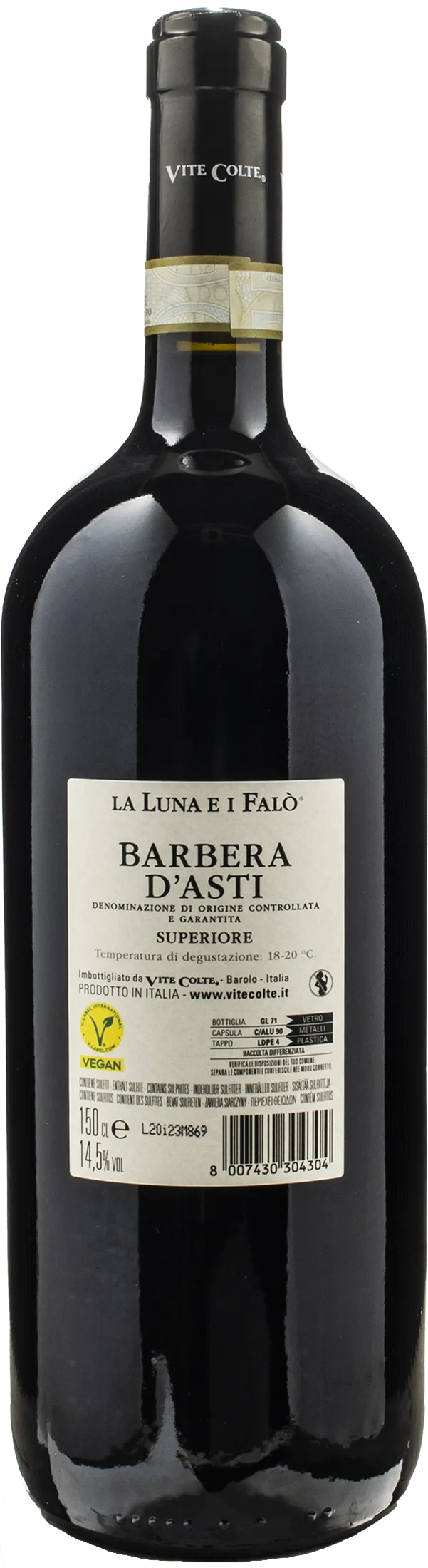 Vite Colte Barbera d'Asti Superiore La Luna e I Falo Magnum 2021