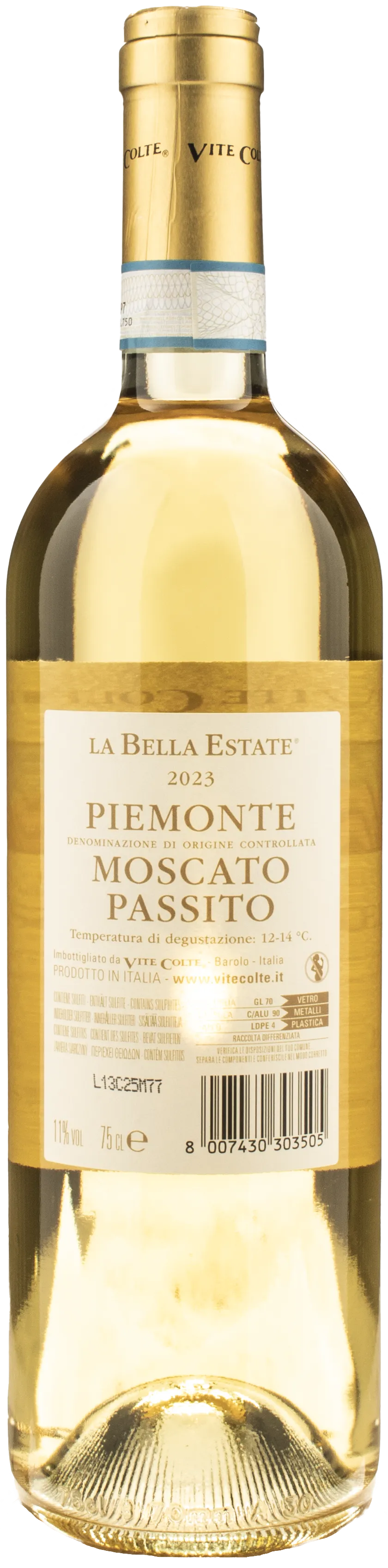 Vite Colte Moscato Passito La Bella Estate 2023