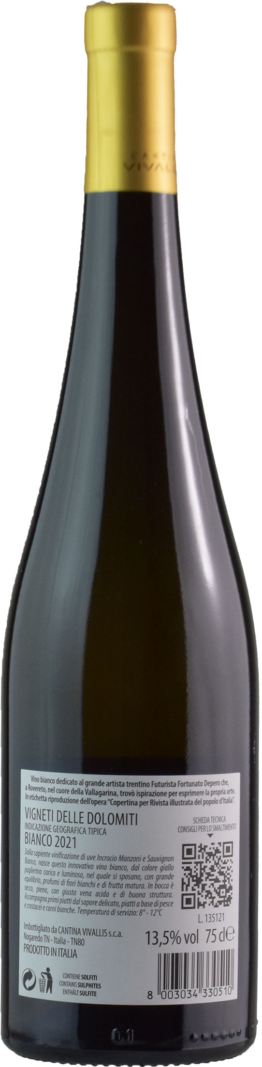 Vivallis Depero Bianco 2021