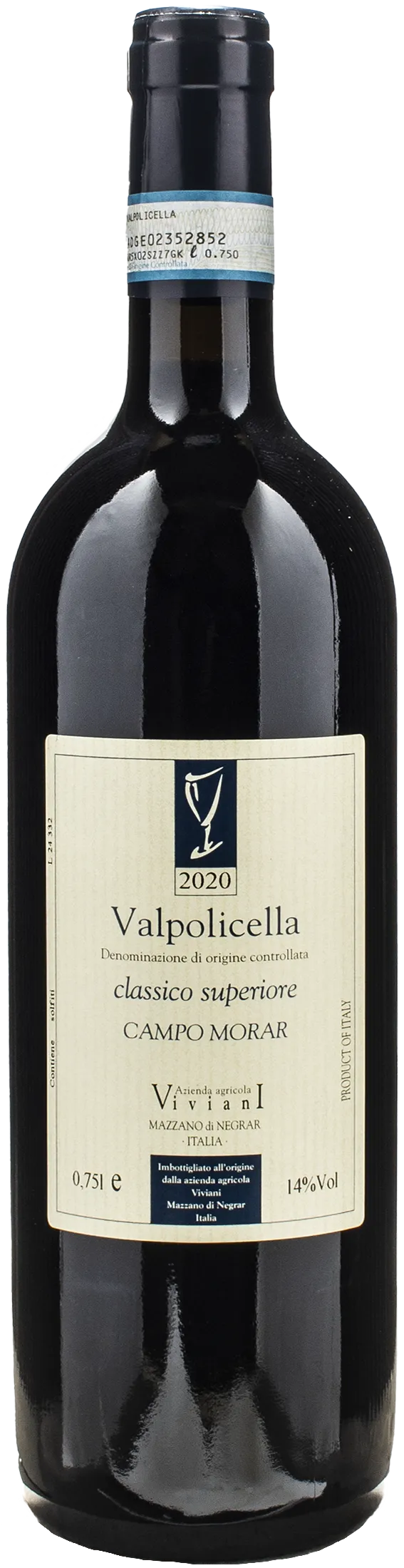 Viviani Valpolicella Classico Superiore Campo Morar 2020