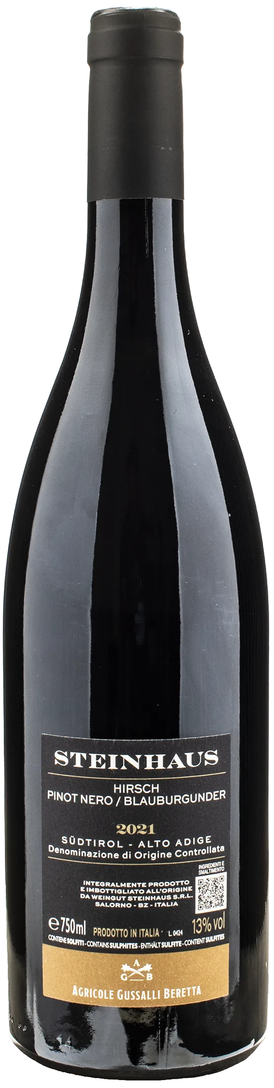 Weingut Steinhaus Hirsch Pinot Nero 2021