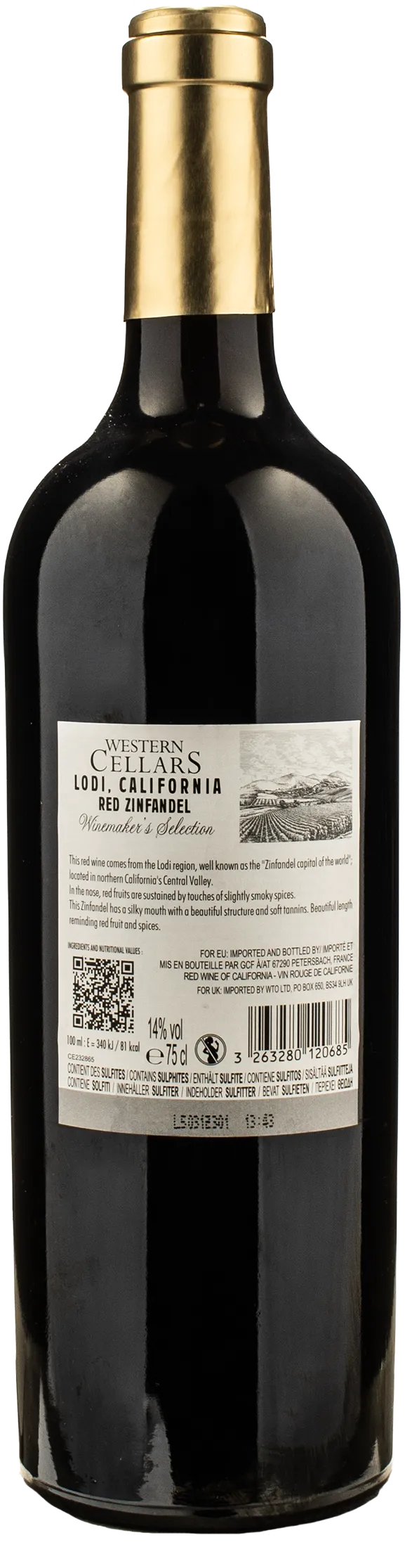 Western Cellars California Zinfandel 2023