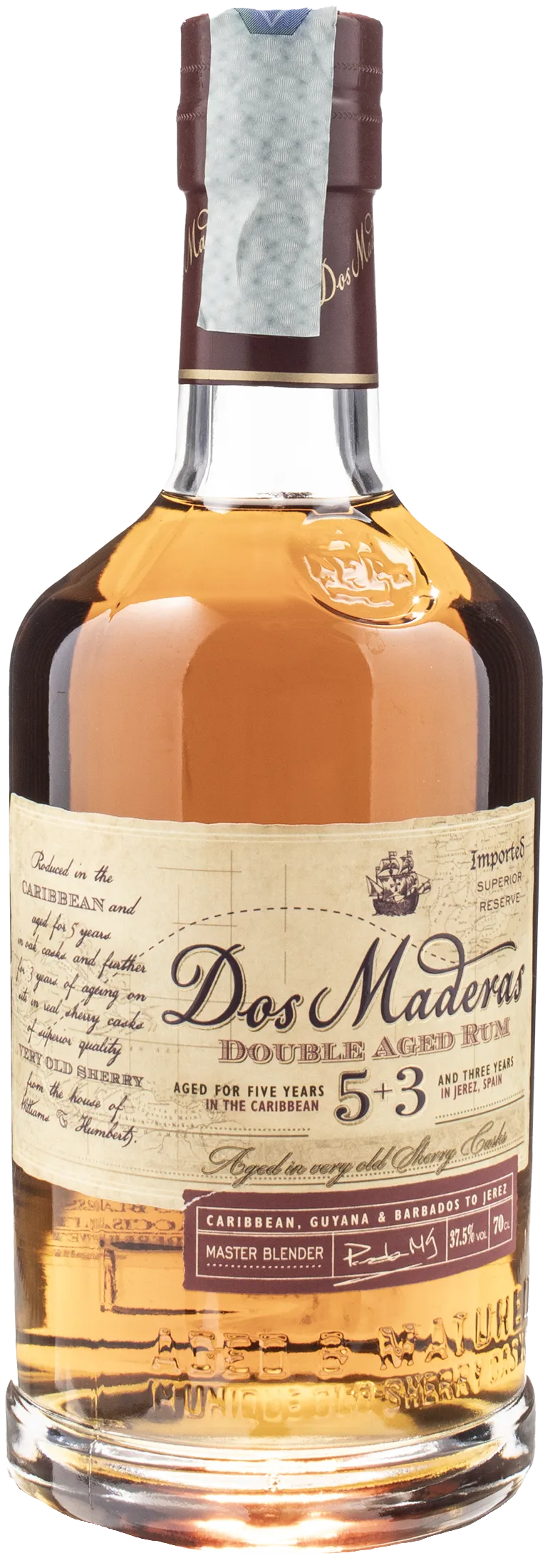 Williams & Humbert Dos Maderas Double Aged Rum 5+3 Anos