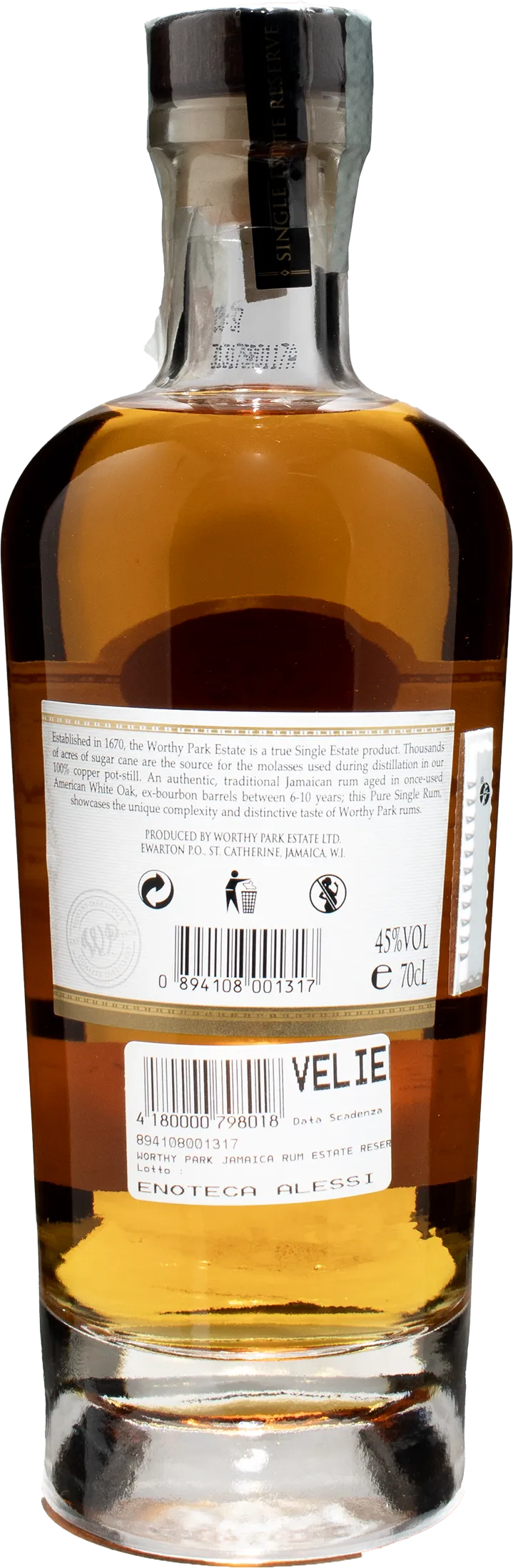 Worthy Park Single Estate Reserve