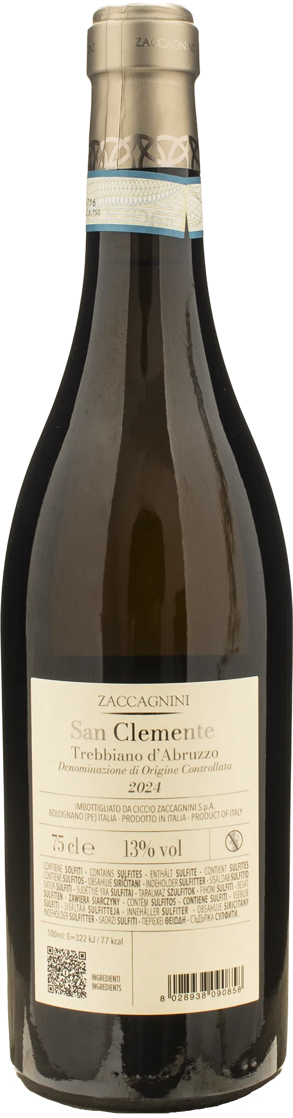 Zaccagnini Trebbiano d'Abruzzo San Clemente 2024