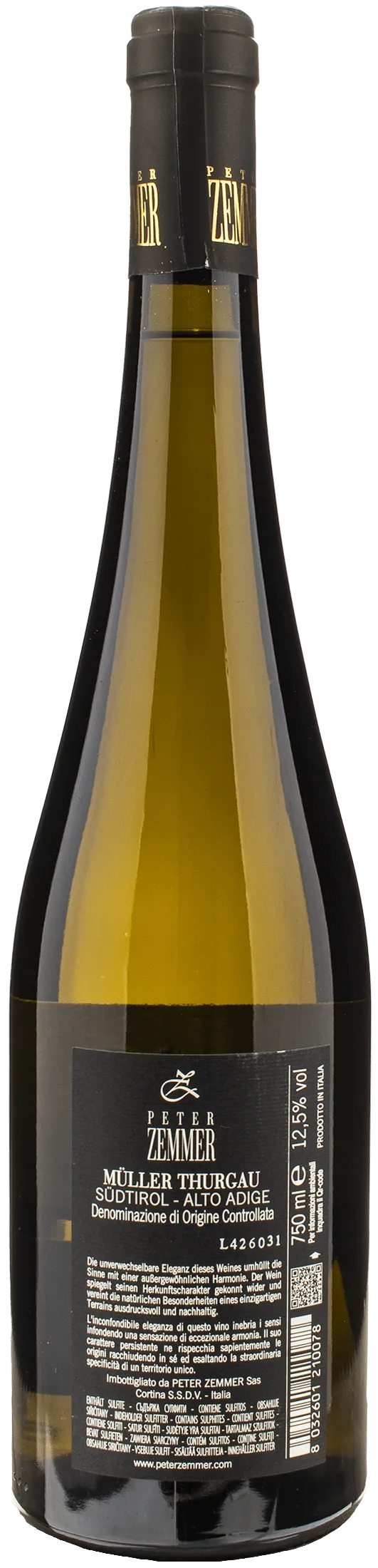 Zemmer Muller Thurgau 2023