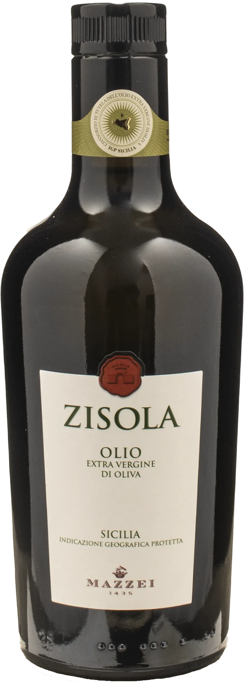 Zisola Sicilian Huile d'olive extra vierge 0.5L 2025