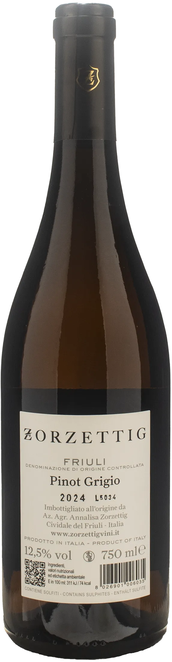 Zorzettig Friuli Pinot Grigio 2024