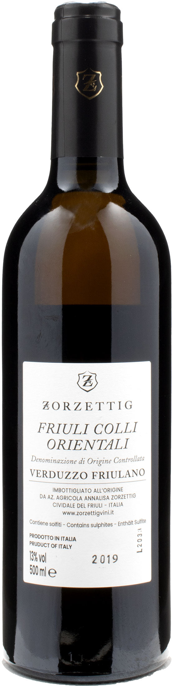 Zorzettig Verduzzo Friulano 0.5L 2019