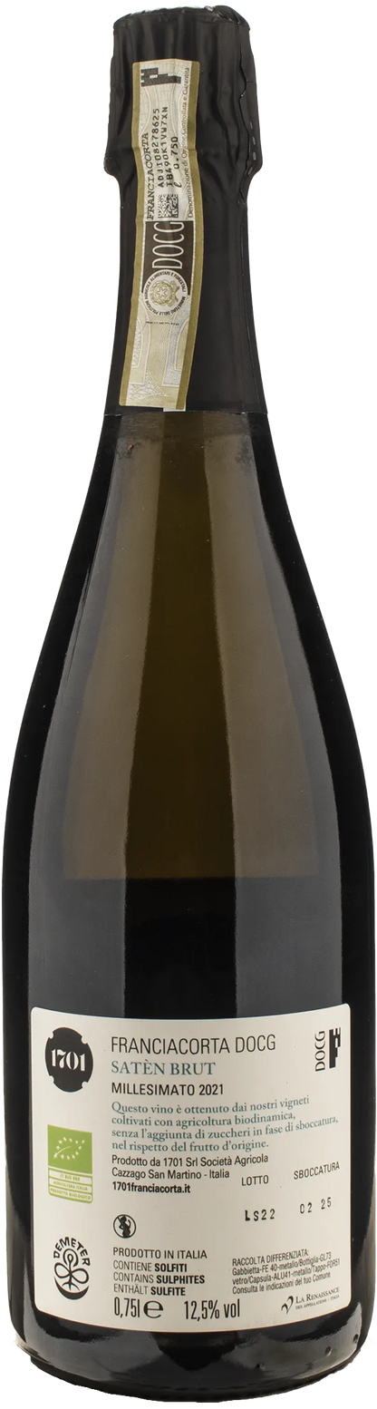 1701 Franciacorta Saten Brut 2021