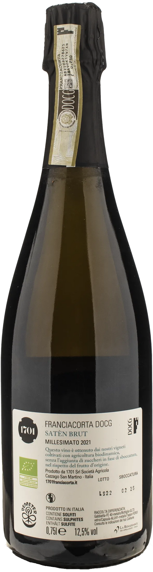 1701 Franciacorta Saten Brut 2021