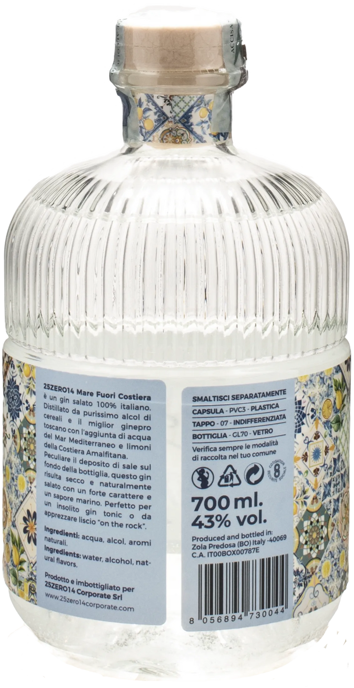 25Zero14 Gin Mare Fuori Costiera 0.7L