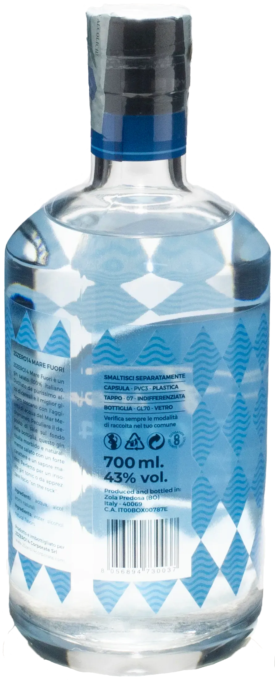 25Zero14 Mare Fuori Gin 0.7L
