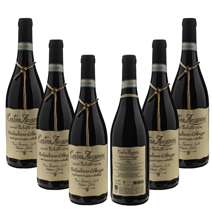 Zaccagnini Montepulciano d'Abruzzo Tralcetto 2024- 6 Bottles