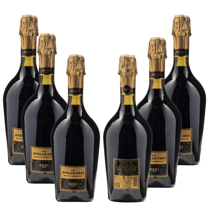 Caja de Bodega – Ceci Otello Nero di Lambrusco – 6 Botellas