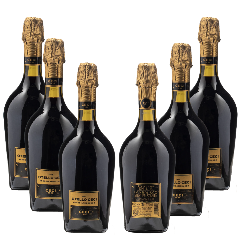 Kellerbox – Ceci Otello Nero di Lambrusco – 6 Flaschen