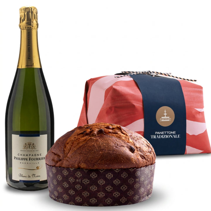 Fiasconaro Panettone Tradizionale & Champagne Philippe Fourrier 