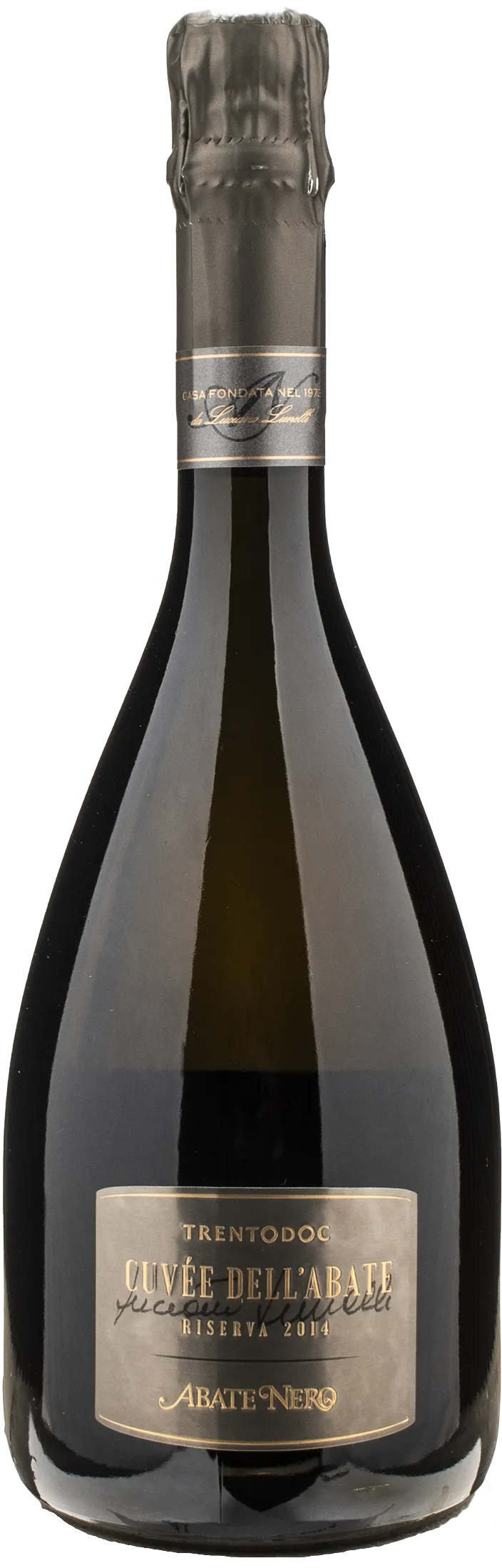 Abate Nero Trento Cuvee dell'Abate Riserva Brut 2014