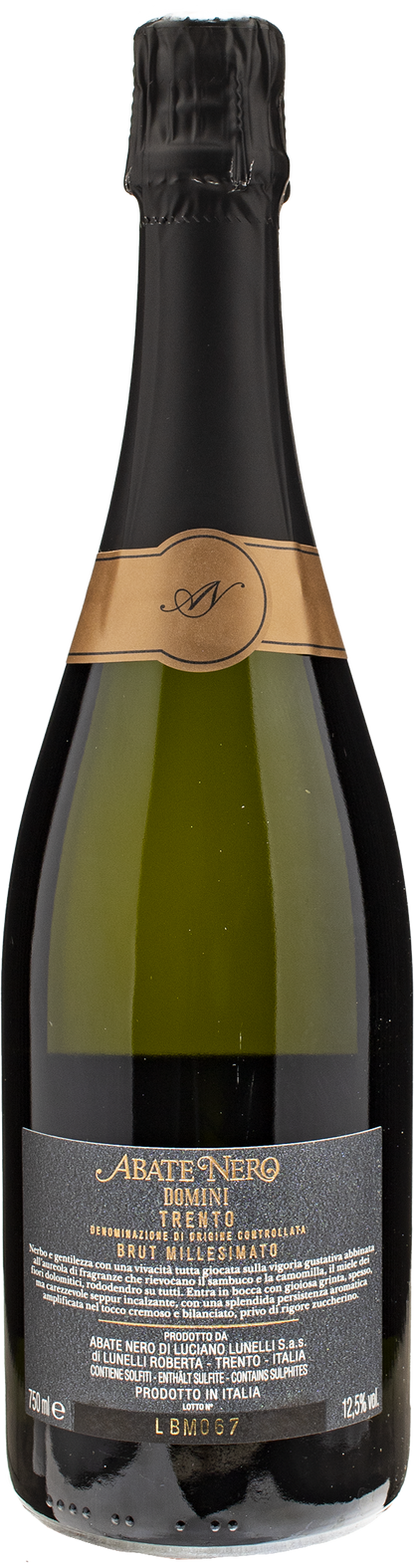 Abate Nero Trento Domini Brut Millesimato 2018